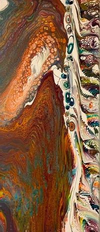 Agbede, Color Canyon, Acryl Peinting, 2021